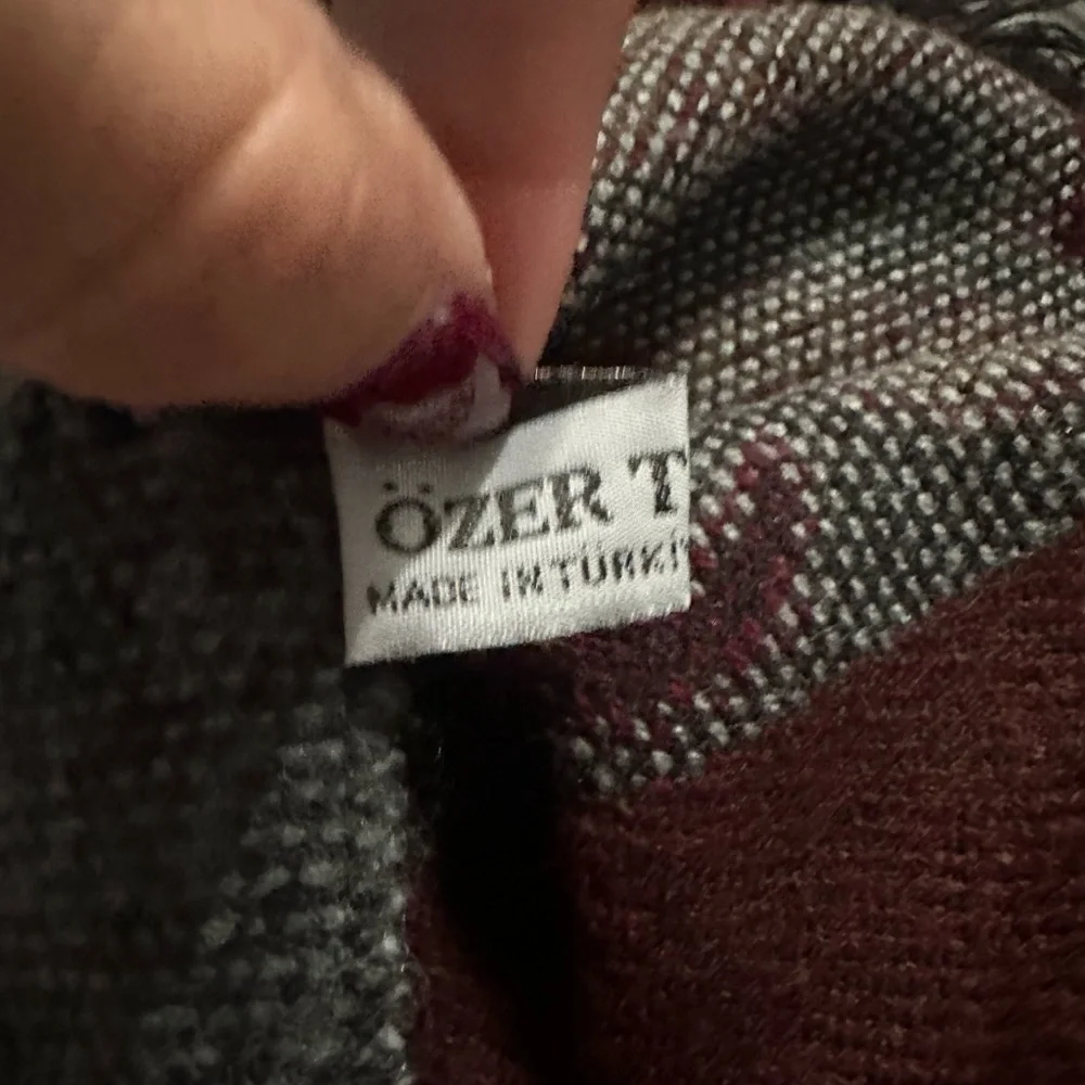 Ozer Tekstil Blanket Wool Scarf Throw Made in Turkey